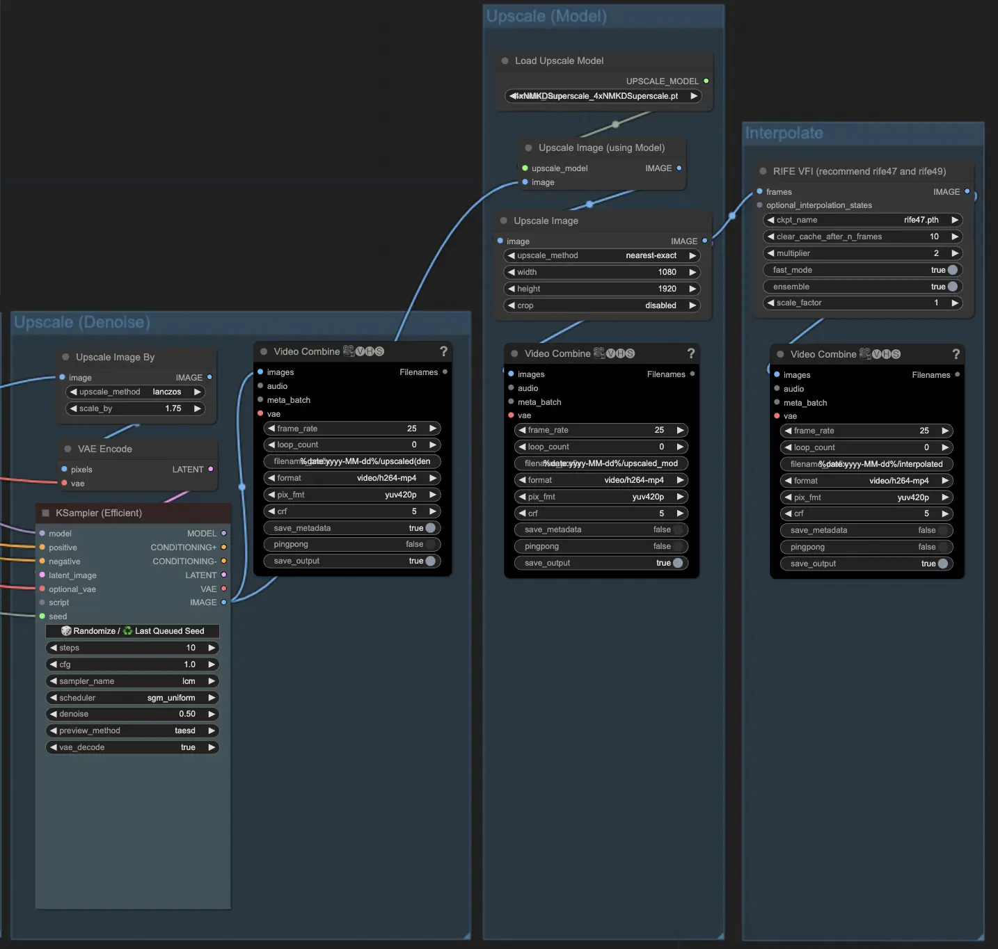 ComfyUI Vid2Vid Workflow